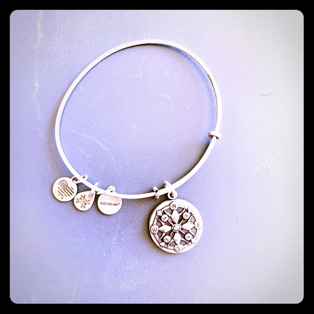Alex and Ani compass bangle